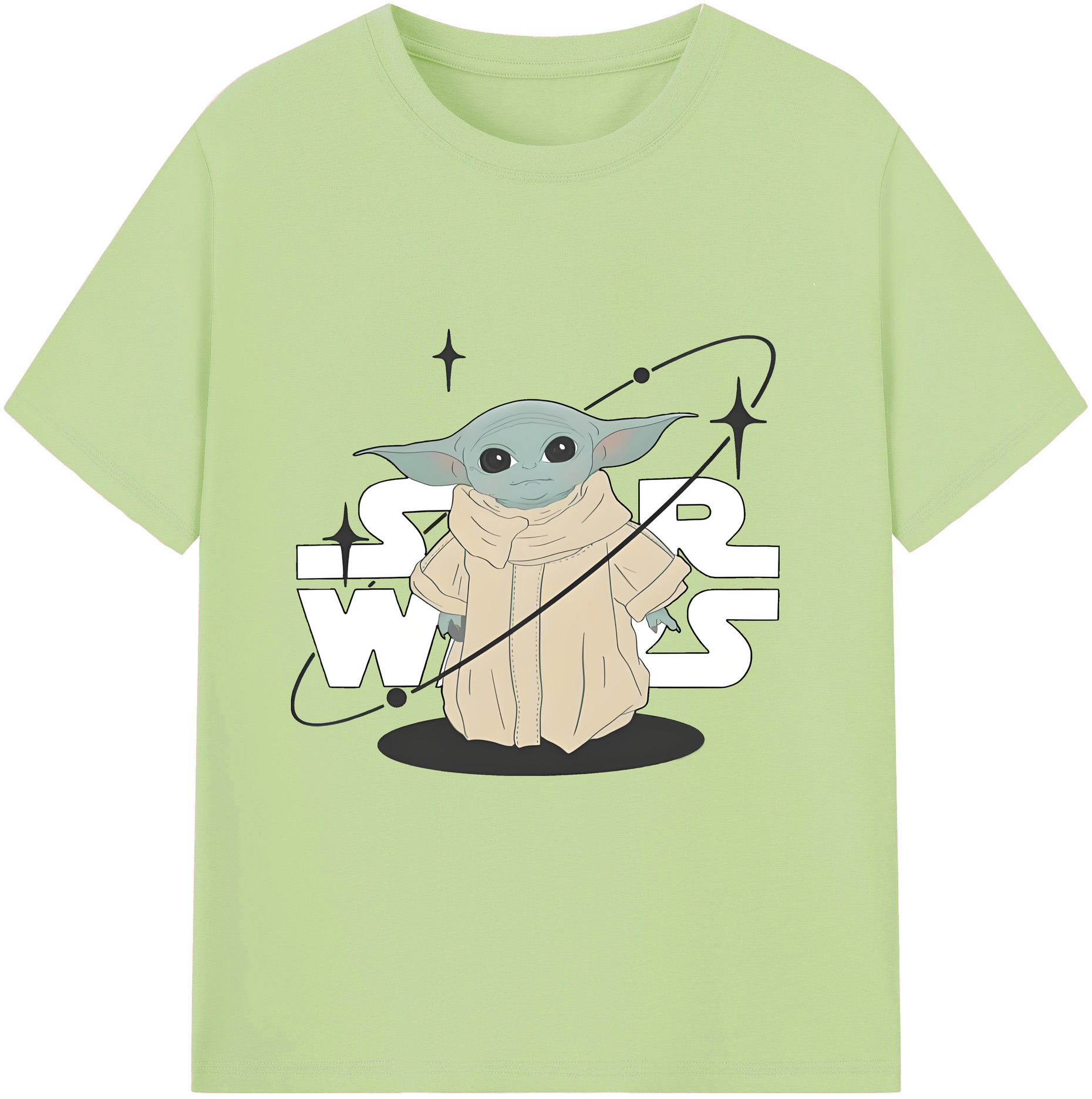（画像用） スター・ウォーズ Star Wars 綿100％半袖Tシャツ（フロントプリント）